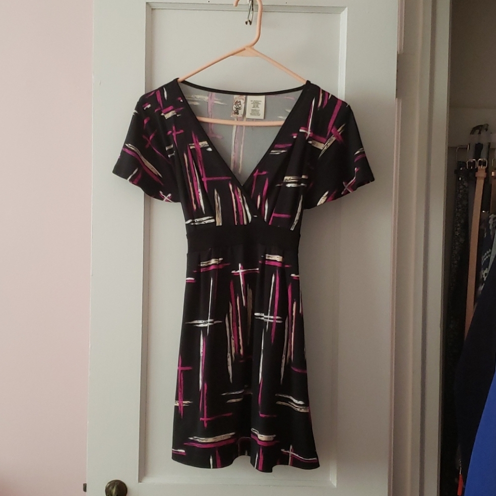 Purple and Black Tunic